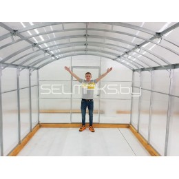 Теплица «Прямостенная Тандем Плюс» 3 метра