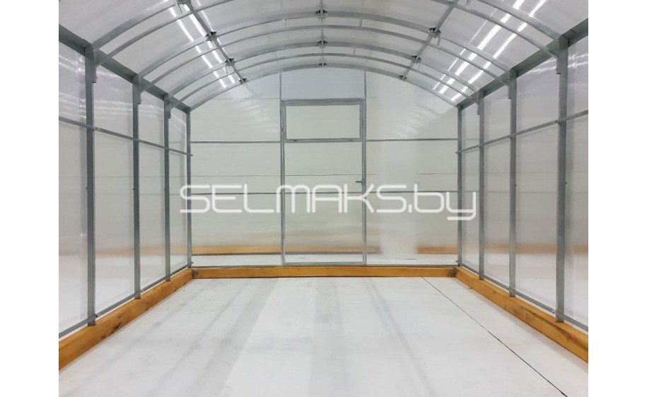 Теплица «Прямостенная Тандем Плюс» 3 метра