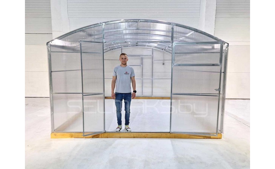 Теплица «Прямостенная» 3,5 метра