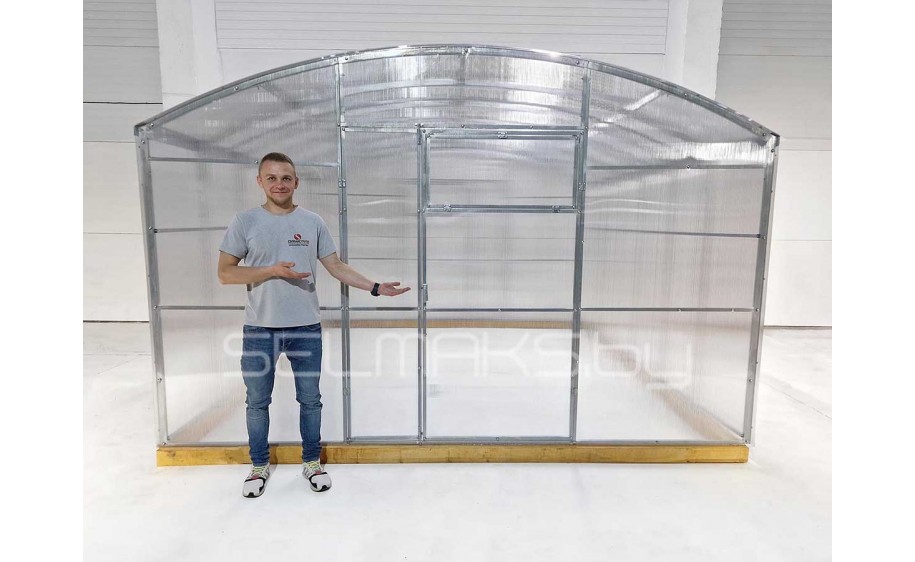 Теплица «Прямостенная» 3,5 метра